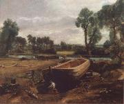 Boat-building near Flatford Mill John Constable